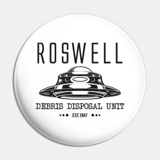 Roswell Debris Disposal Unit Pin