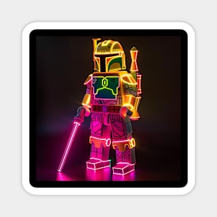 Galactic Hunter's Helmet 6 - Boba Fett Style Magnet