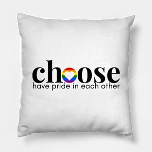 Choose Pride Pillow