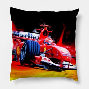 F1 Legend Michael Schumacher Pillow