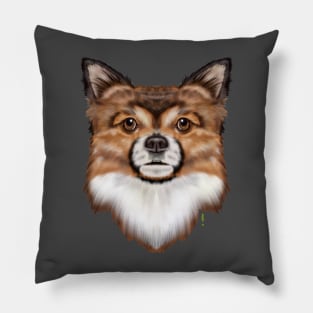 Longhaired chihuahua Pillow