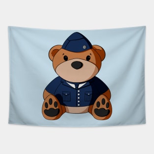 Military Teddy Bear Tapestry