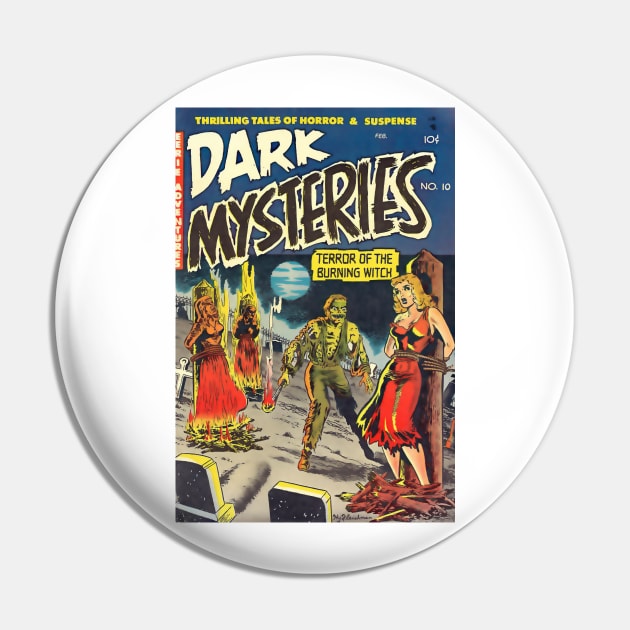 Dark Mysteries #10 Pin by Psychosis Media