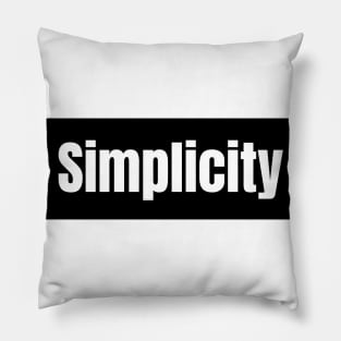 Simplicity Pillow