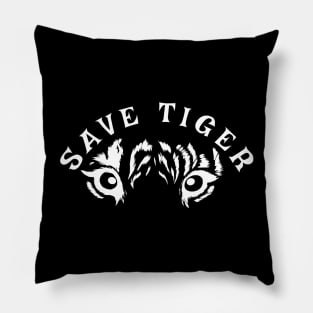 Save Tiger Pillow