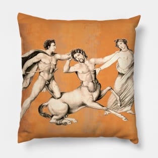 Theseus, Centaur and Hippodamia Pillow