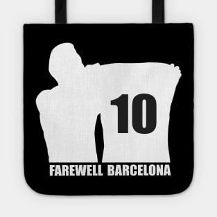 Messi Farewells Barcelona, Barcelona farewells Messi Tote