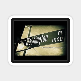 Washington Place1 Culver City California by Mistah Wilson Photography Magnet