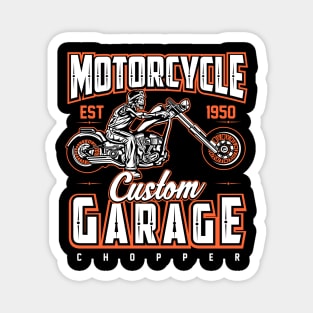 MOTORCYCLE CHOPPER Magnet