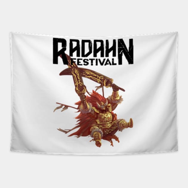 Festival Radahn a Festival Radahn a Festival Radahn41 Tapestry by perdewtwanaus