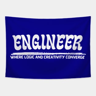 engineering where logic and creativity converge Tapestry