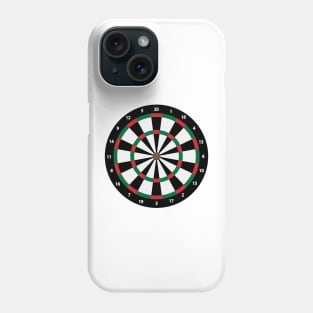 Dartboard artistic design Phone Case