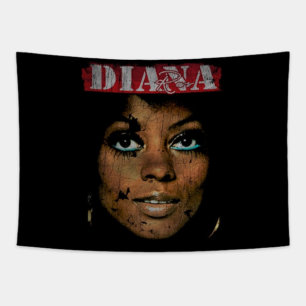 TEXTURE ART - DIANA ROSS  SURENDER Tapestry by ZiziVintage