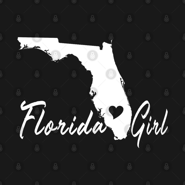 Girls for Florida I Love Florida Home Tee Florida Gift by The Design Catalyst