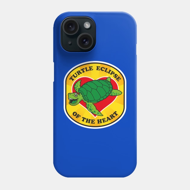 Turtle Eclipse of the Heart Phone Case by Salvador Gnarly