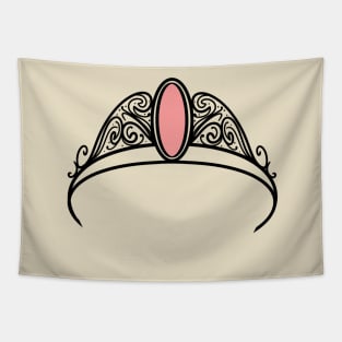 Tiara pink Tapestry