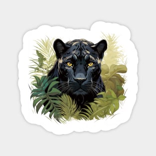 Jungle Panther Magnet