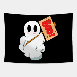 Halloween Sweet Ghost Boo Tapestry
