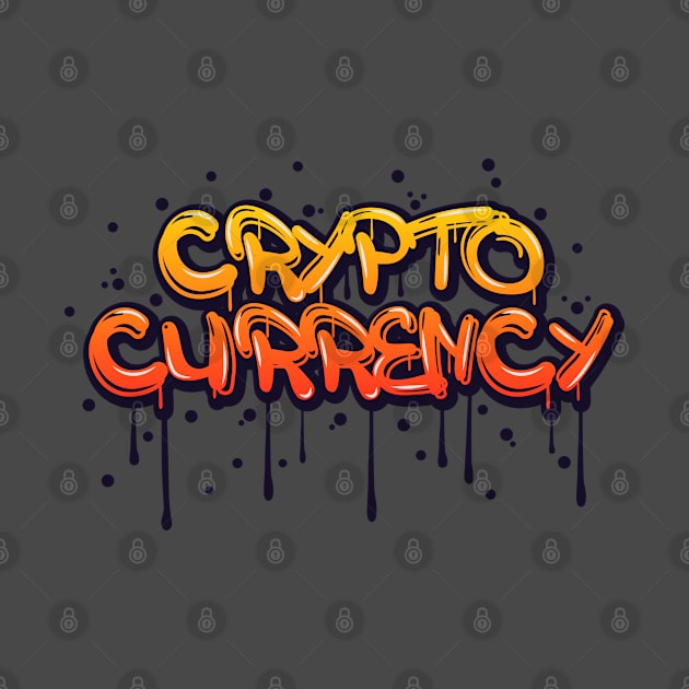 Crypto currency street art by Teebee