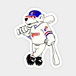 Retro Denver Bears Baseball 1983 Magnet