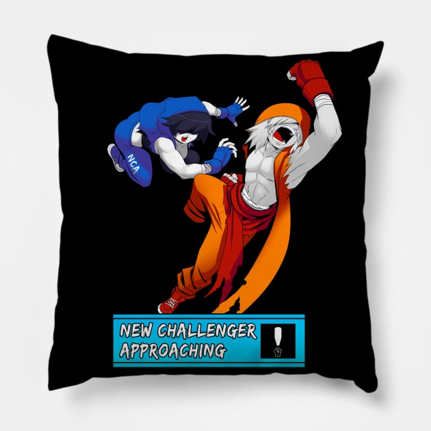 NCA Shinpi and Enigma Leap Pillow by NewChallengerApproachingFGC
