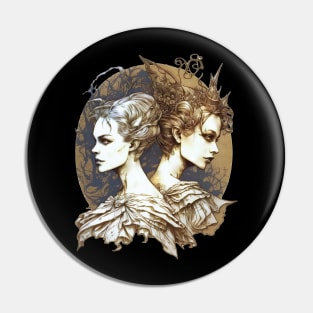 The Wicked Stepsisters - Cinderella Pin