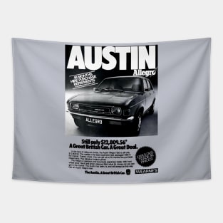 AUSTIN ALLEGRO - advert Tapestry