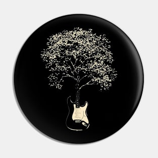 The Guitar Tree Music Roots Pin