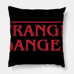 strange danger Pillow