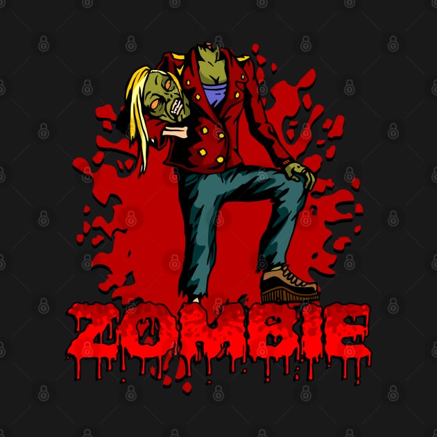 Zombie woman by RadStar