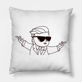 Donald Trump Drip Meme Pillow