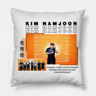 Kpop Designs RM BTS Pillow