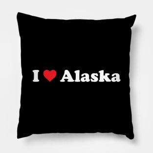 I ❤️ Alaska Pillow