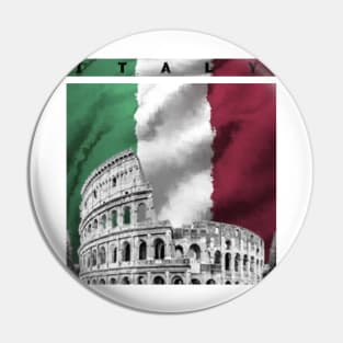 Italy flag Pin