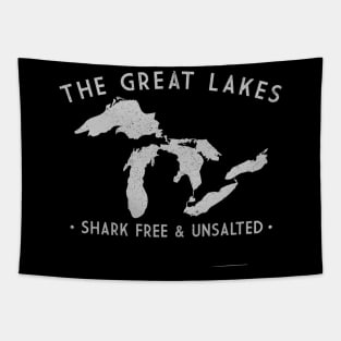 Lakes Shark Free And Unsalted Tapestry