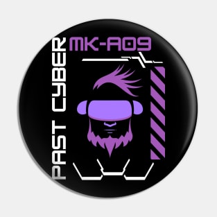 Cyberpunk Mk-A09 Purple Pin