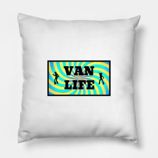 Retro Swirl Van Life Pillow