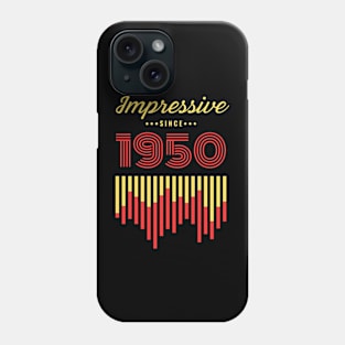 Impressive Since 1950 vintage retro Phone Case