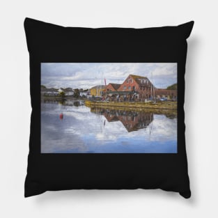 Emsworth Harbour Pillow