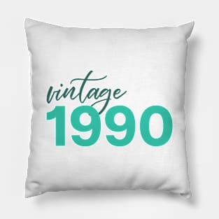 Vintage 1990 Pillow