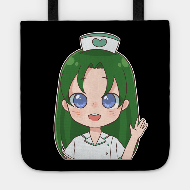 Hi Nurse Mori Anime Character Anime And Manga Tote Teepublic Hi Nurse Mori Anime Character Anime And Manga Tote Teepublic