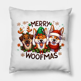 Cute Woofmas Pillow