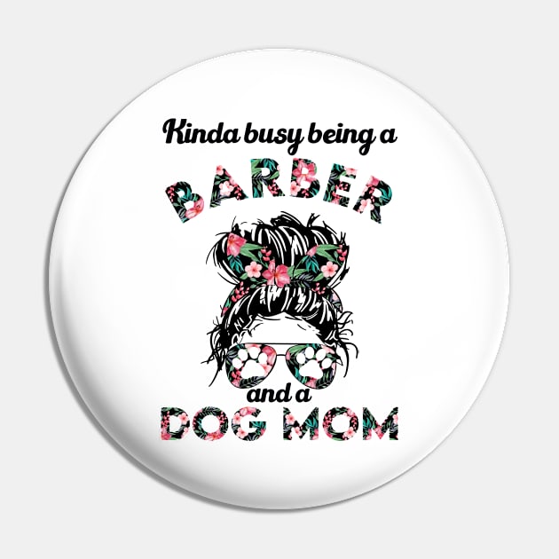 Barber woman and dog mom . Perfect present for mother dad friend him or her Pin by SerenityByAlex