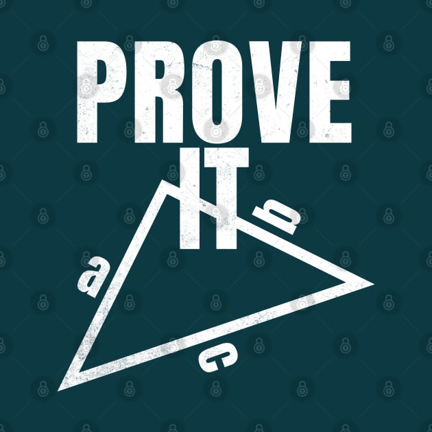 Prove It Teacher Math Teacher Triangles for Sarcastic People by alcoshirts