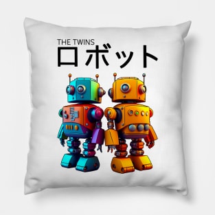 The Twins Robot Pillow