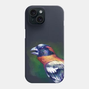 Black Headed Grosbeak Phone Case