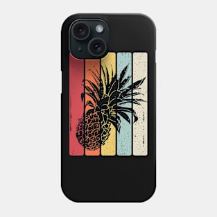 Vintage Distressed Pineapple Retro Summer Vacation Phone Case