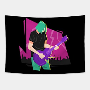 Young Guitarist Tapestry