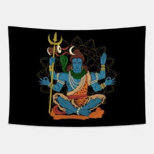 Hindu God - Shiva Tapestry