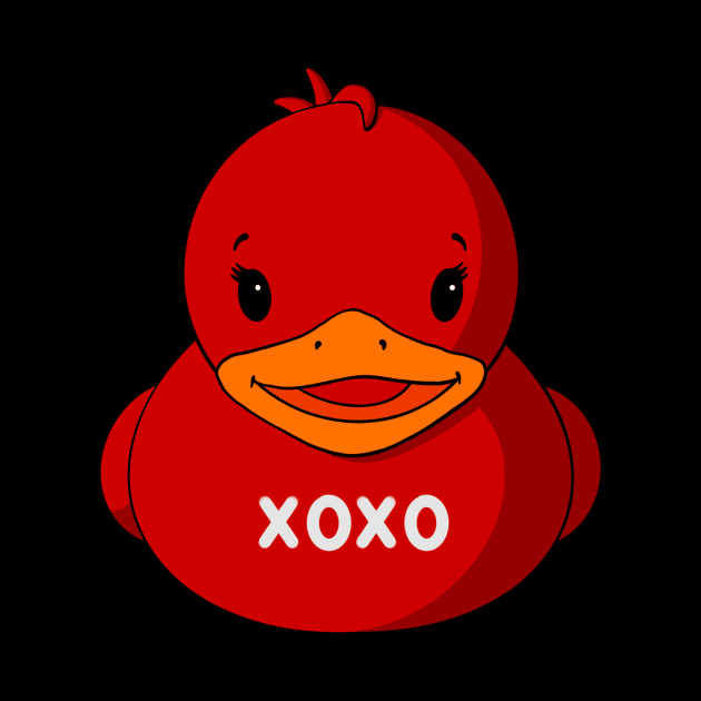 Valentine Rubber Duck by Alisha Ober Designs
